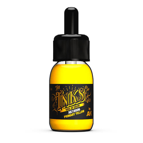 Levně AK Interactive: Inks - Primary Yellow