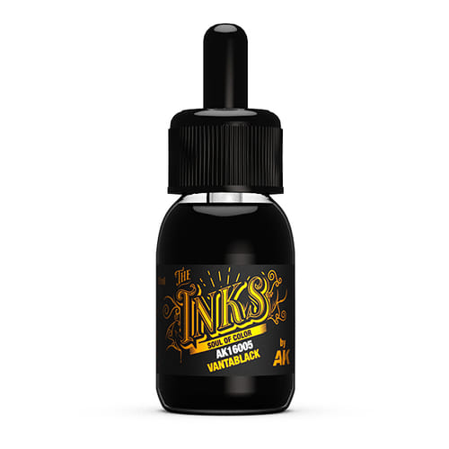 Levně AK Interactive: Inks - Vantablack