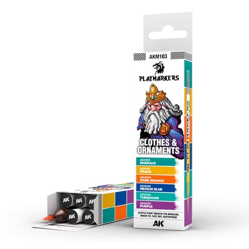 AK Interactive: Playmarkers – Clothes & Ornaments