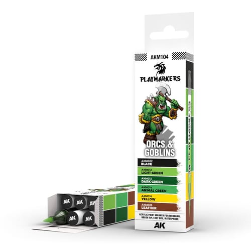AK Interactive: Playmarkers - Orcs & Goblins
