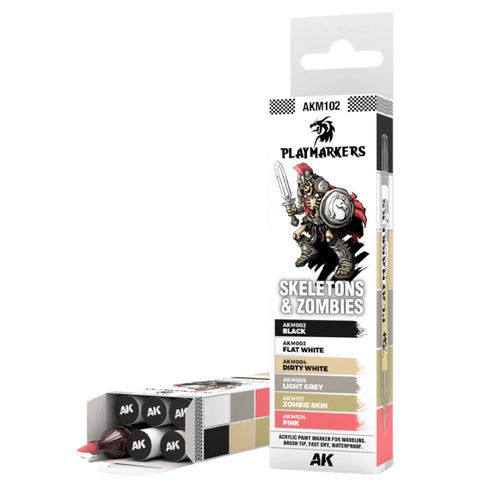 AK Interactive: Playmarkers Set - Skeletons & Zombies