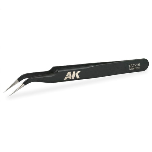 AK Interactive: Precise Curved Tweezers AK Interactive: Precise Curved Tweezers