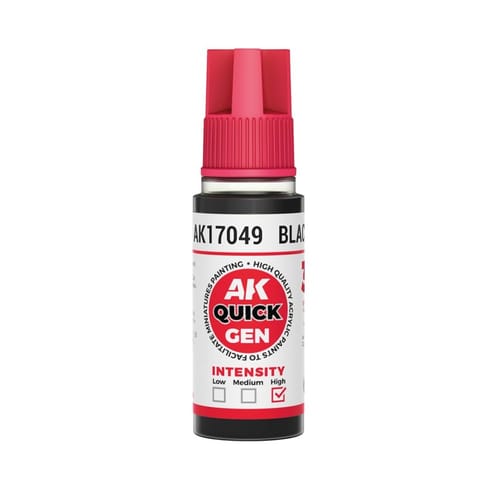 AK Interactive: Quick Gen - Black 18 ml