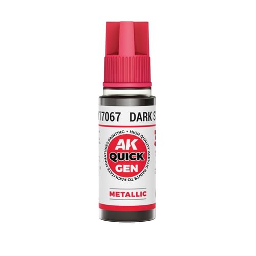AK Interactive Quick Gen - Dark Steal 18 ml AK Interactive Quick Gen - Dark Steal 18 ml