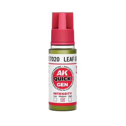 AK Interactive Quick Gen - Leaf Green 18 ml AK Interactive Quick Gen - Leaf Green 18 ml