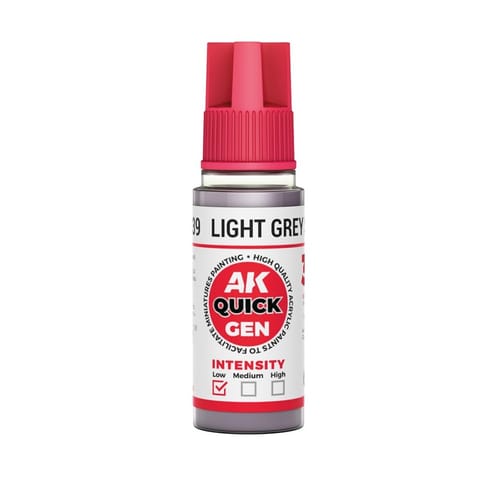 AK Interactive: Quick Gen - Light Grey Shadow 18 ml