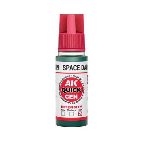 AK Interactive: Quick Gen - Space Dark Green 18 ml
