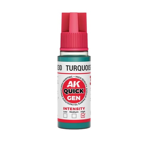 AK Interactive: Quick Gen - Turquoise Geen 18 ml