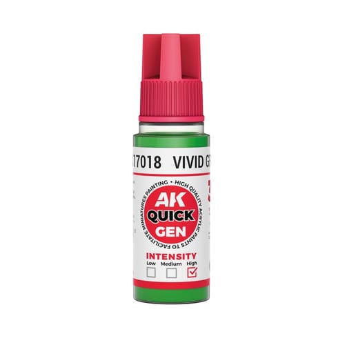 AK Interactive: Quick Gen - Vivid Green 18 ml
