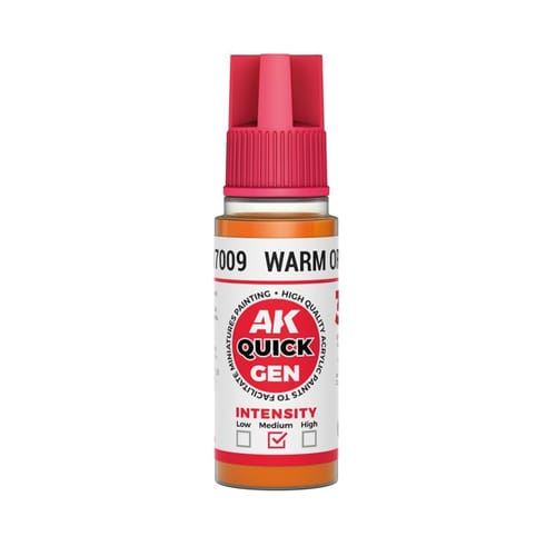 AK Interactive: Quick Gen - Warm Orange 18 ml