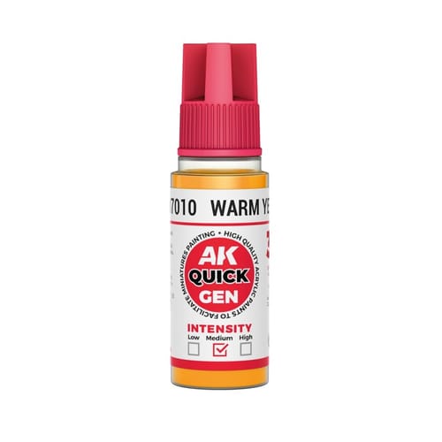 AK Interactive: Quick Gen - Warm Yellow 18 ml