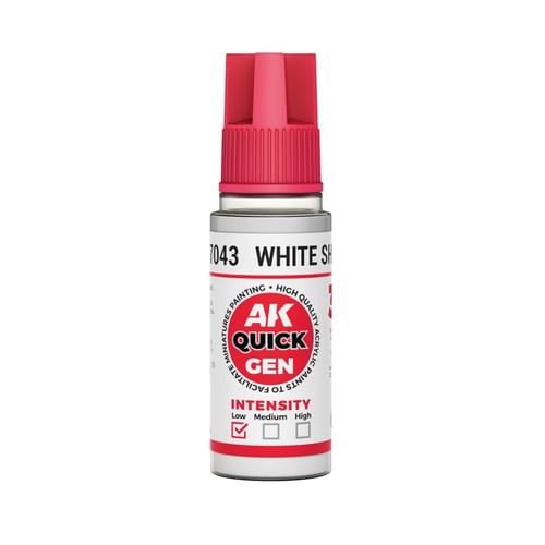 AK Interactive Quick Gen - White Shadow 18 ml AK Interactive Quick Gen - White Shadow 18 ml