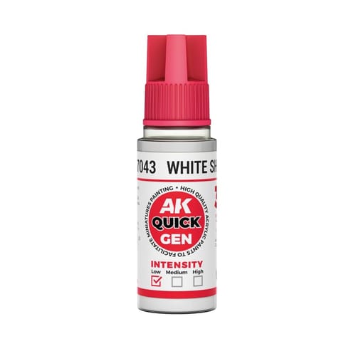 Levně AK Interactive: Quick Gen - White Shadow 18 ml