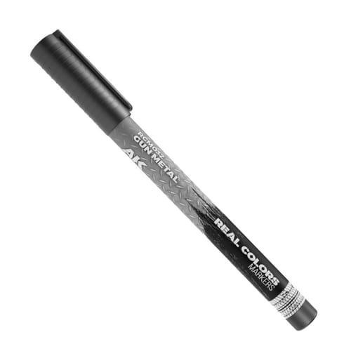 Levně AK Interactive: RC Markers - Gun Metal