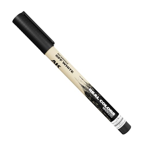 Levně AK Interactive: RC Markers - Off White
