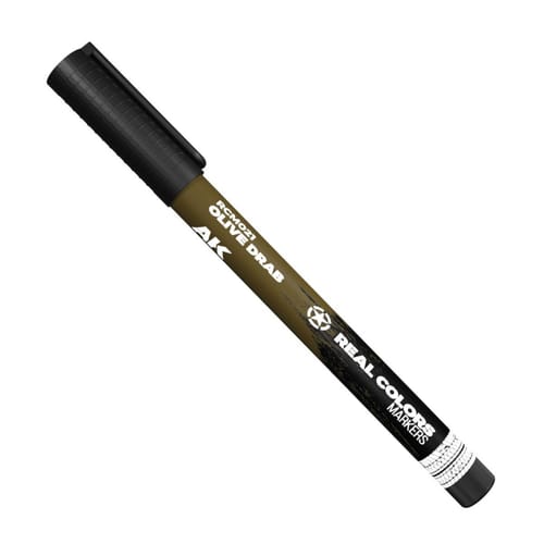 Levně AK Interactive: RC Markers - Olive Drab