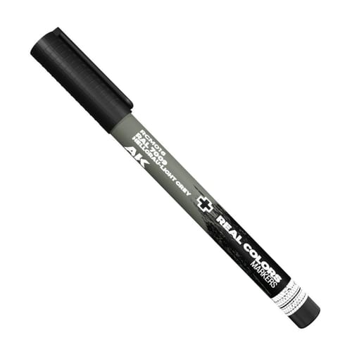 Levně AK Interactive: RC Markers - Ral 7009 Hellgrau-Light Grey