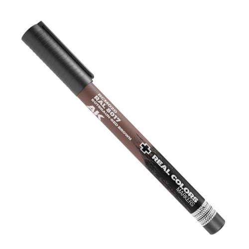 Levně AK Interactive: RC Markers - Ral 8017 Rotbraun-Red Brown
