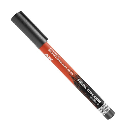 Levně AK Interactive: RC Markers - Signal Red Ral 3020