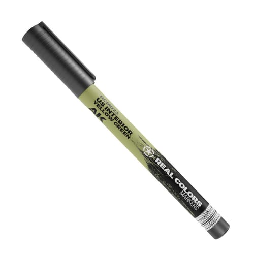 Levně AK Interactive: RC Markers - US Interior Yellow Green