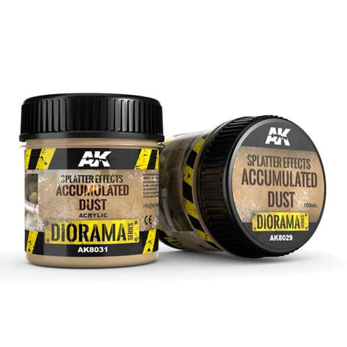 AK Interactive: Splatter Effects Accumulated Dust AK Interactive: Splatter Effects Accumulated Dust