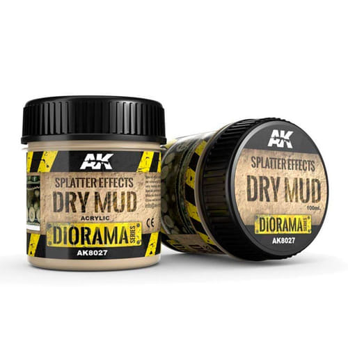 AK Interactive: Splatter Effects - Dry Mud