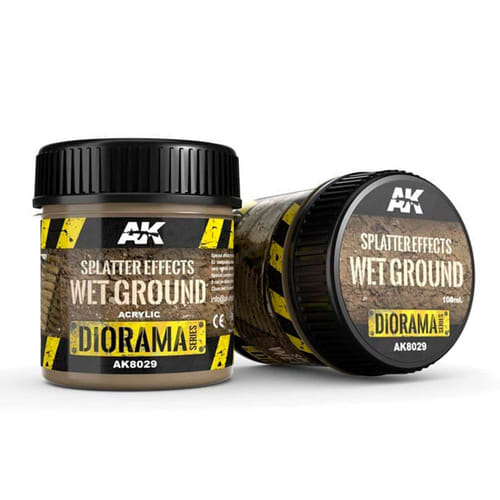 AK Interactive: Splatter Effects - Wet Ground