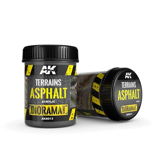 AK Interactive: Terrains - Asphalt AK Interactive: Terrains - Asphalt