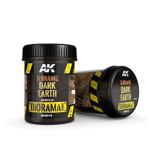 Levně AK Interactive: Terrains - Dark Earth