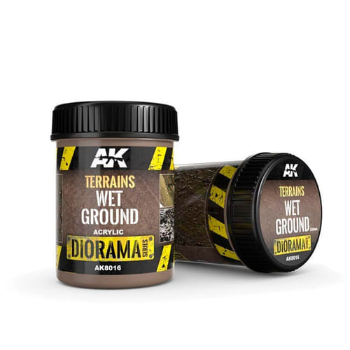 AK Interactive: Terrains - Wet Ground AK Interactive: Terrains - Wet Ground
