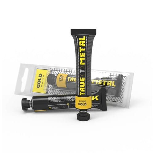 AK Interactive: True Metal - zlato AK Interactive: True Metal - zlato