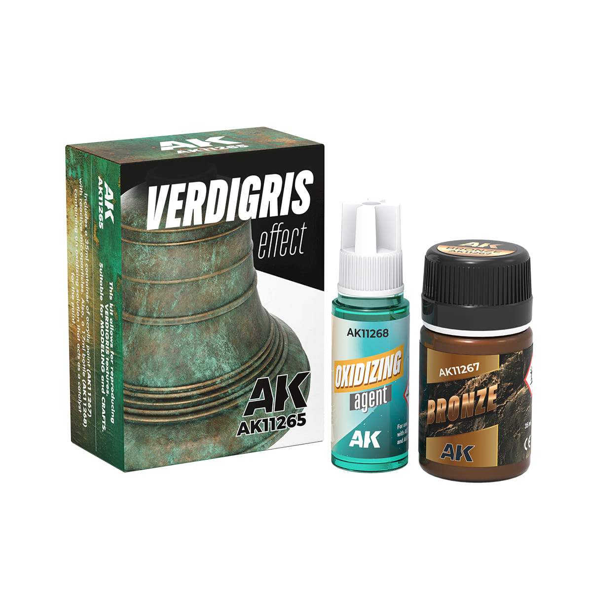AK Interactive: Verdigris Effect Set