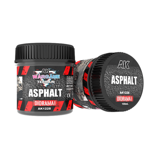 AK Interactive: Wargame - Asphalt AK Interactive: Wargame - Asphalt