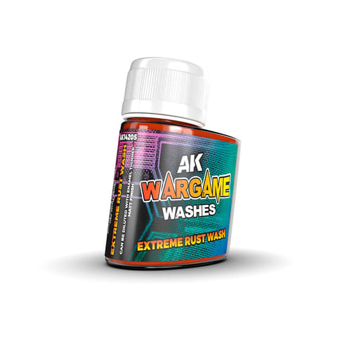 AK Interactive: Wargame Series - Extreme Rust Wash AK Interactive: Wargame Series - Extreme Rust Wash