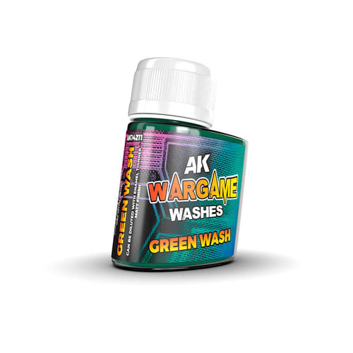 AK Interactive: Wargame Series - Green Wash AK Interactive: Wargame Series - Green Wash