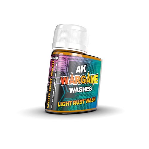 AK Interactive: Wargame Series - Light Rust Wash AK Interactive: Wargame Series - Light Rust Wash