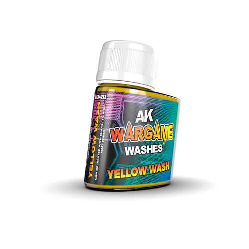 AK Interactive: Wargame Series - Yellow Wash AK Interactive: Wargame Series - Yellow Wash