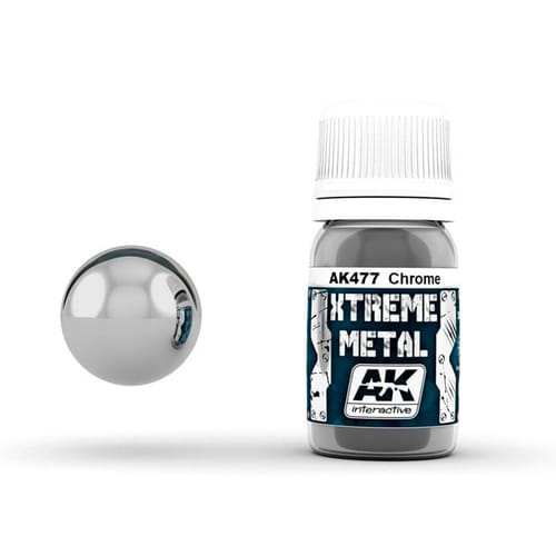 Levně AK Interactive: Xtreme Metal - Chrome