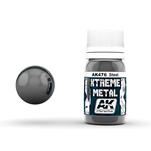 Levně AK Interactive: Xtreme Metal - Steel