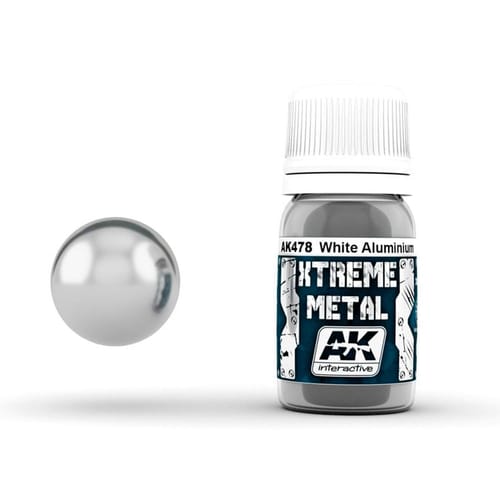 AK Interactive: Xtreme Metal - White Aluminium