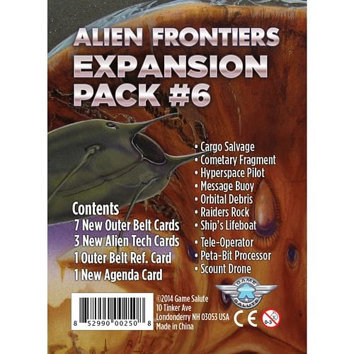 Alien Frontiers: Expansion Pack #6