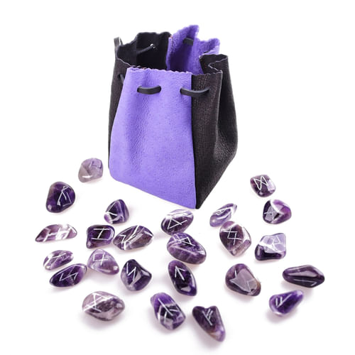 Ametystové runy vo vrecku Ametystové runy vo vrecku