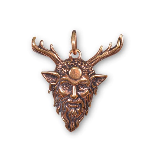 Amulet Cernunnos - bronzový