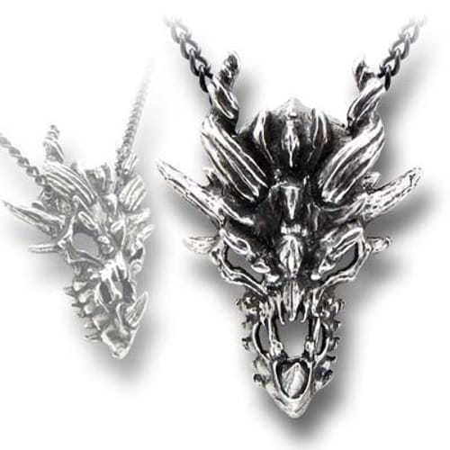 Amulet s dračou lebkou Amulet s dračou lebkou