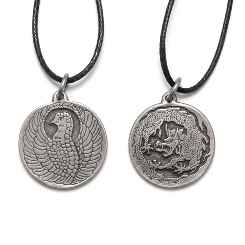 Amulet Fénix a drak