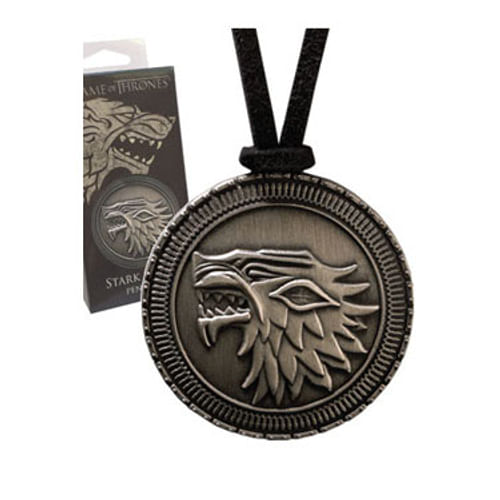 Amulet Game of Thrones - znak Starkov De Luxe Amulet Game of Thrones - znak Starkov De Luxe