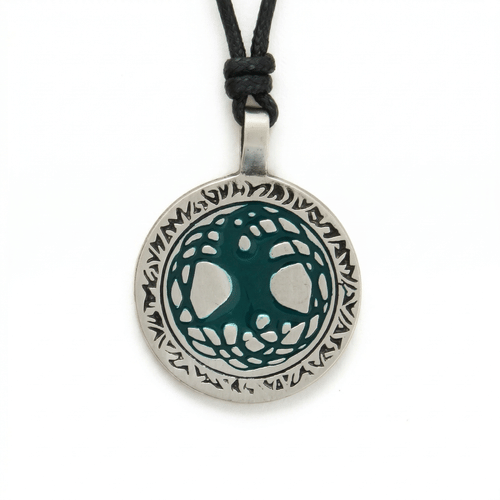 Levně Amulet Strom života, barva černá