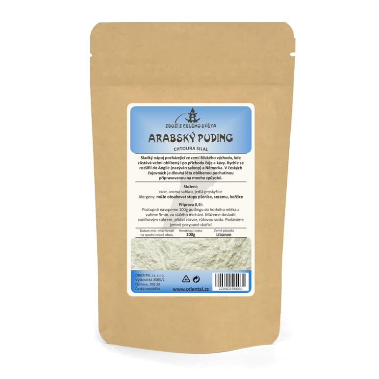 Arabský puding Salep