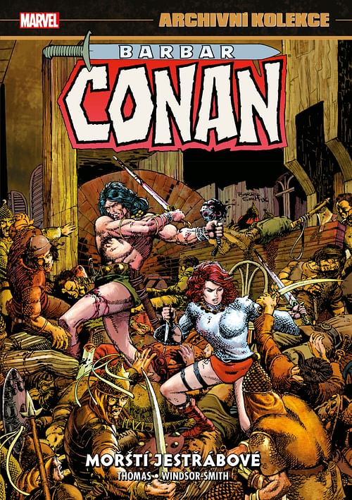 Obrázok Archivní kolekce Barbar Conan 2: Mořští jestřábové - Roy Thomas