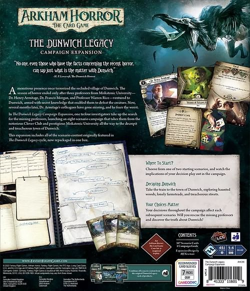 Obrázok Arkham Horror LCG: Dunwich Legacy Campaign